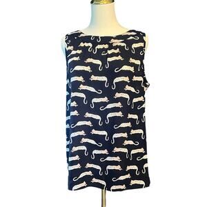 Loft Outlet Leopard Women's Tank.  Size Medium